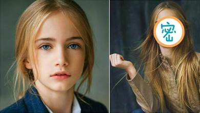 美得不像凡人！俄羅斯童模「9歲登Vogue」冷豔五官被封「仙女」，如今14歲近照曝光驚煞眾人