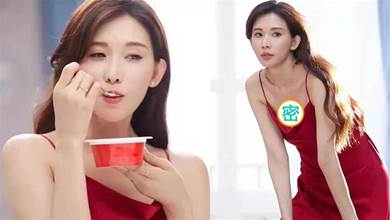 林志玲穿紅裙拍廣告，「試吃燕窩」矯揉造作，網友：太掉價了！