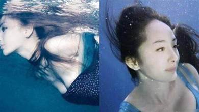 女嘉賓水下照片：baby性感，熱巴驚豔，而她讓人感動！